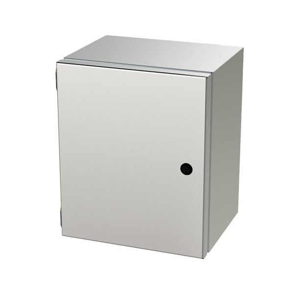1/4 Turn Latch Electrical Enclosures, 12 in H, 8 in D, 10 in W, NEMA 3R, 4, 4X, 12, 13